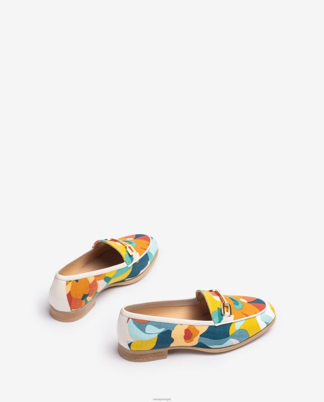 Unisa mocassim com guarnição mulheres 6V2Z6605 moda