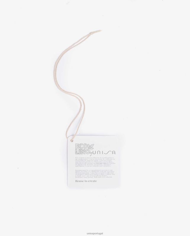 Unisa mocassim ecolino mulheres 6V2Z61262 branco