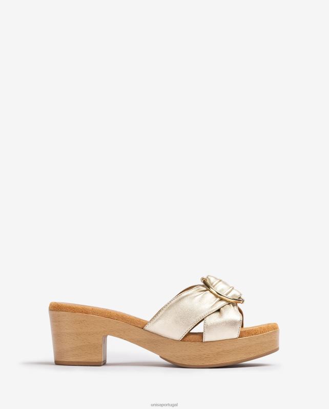 Unisa sandália tira cruzada mulheres 6V2Z6121 moda
