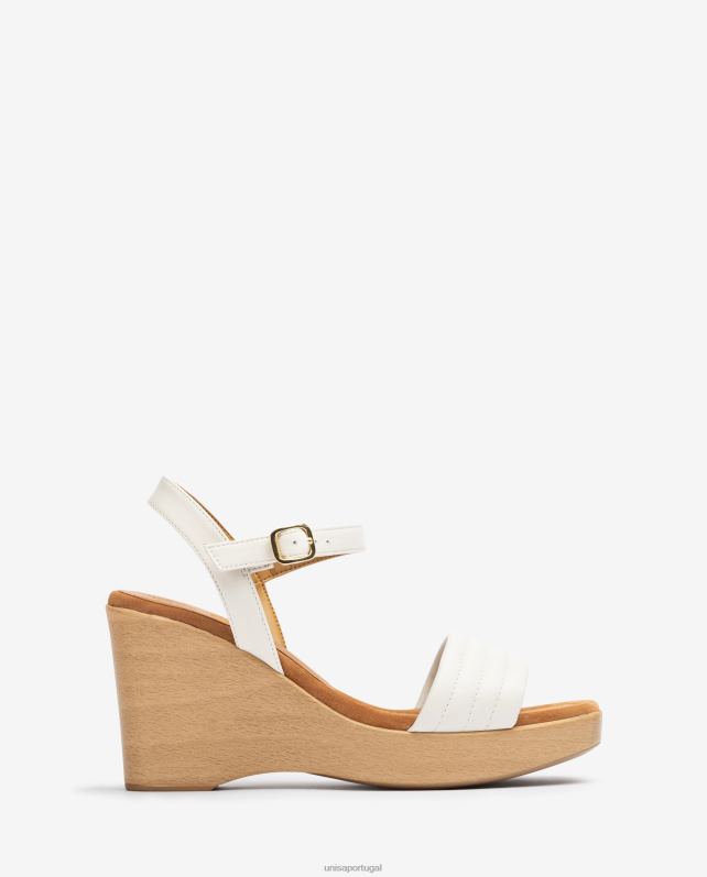 Unisa sandália bico quadrado mulheres 6V2Z6244 moda