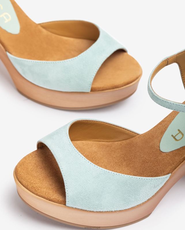 Unisa sandália meia camurça mulheres 6V2Z6228 gracioso