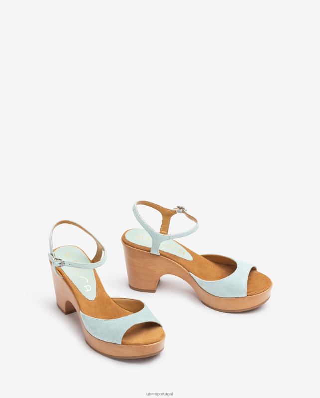 Unisa sandália meia camurça mulheres 6V2Z6443 gracioso