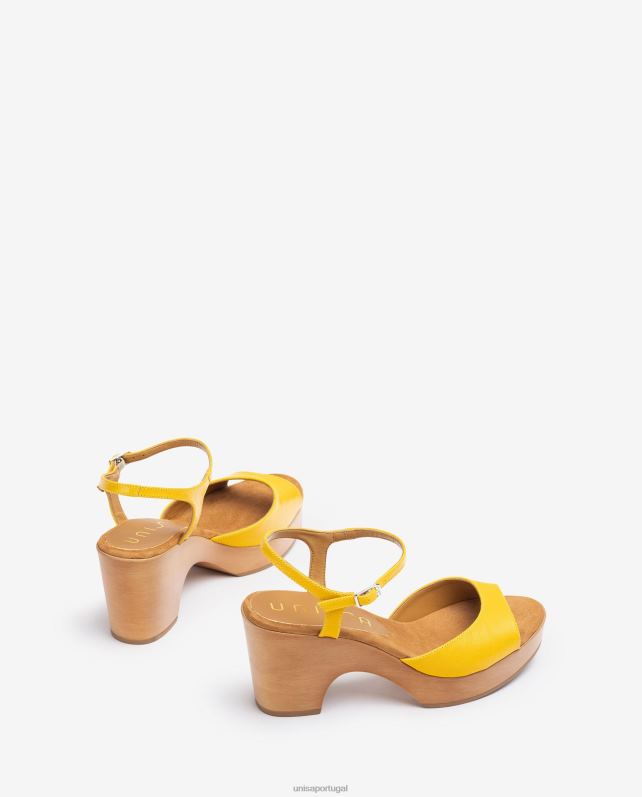 Unisa sandália semi-cunha mulheres 6V2Z6227 gracioso