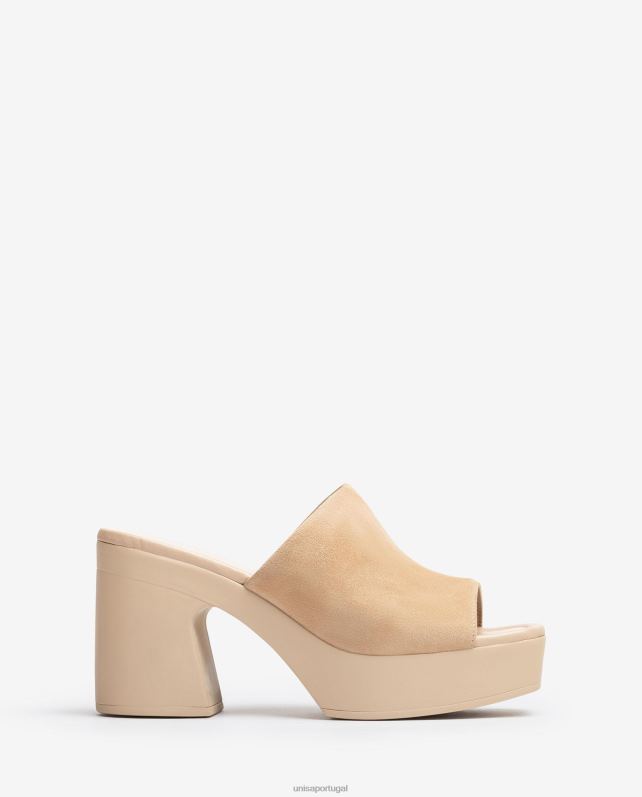 Unisa sandália biquíni larga com salto bloco mulheres 6V2Z6234 moda