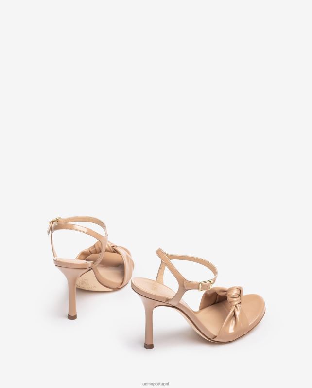 Unisa sandália com nó mulheres 6V2Z6283 gracioso