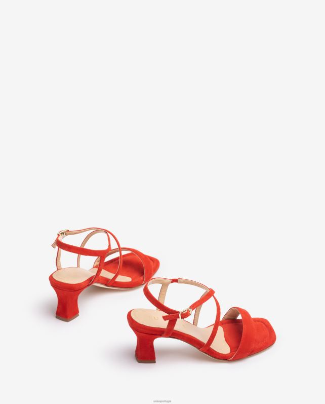 Unisa sandália dedo quadrado inteligente mulheres 6V2Z6178 gracioso