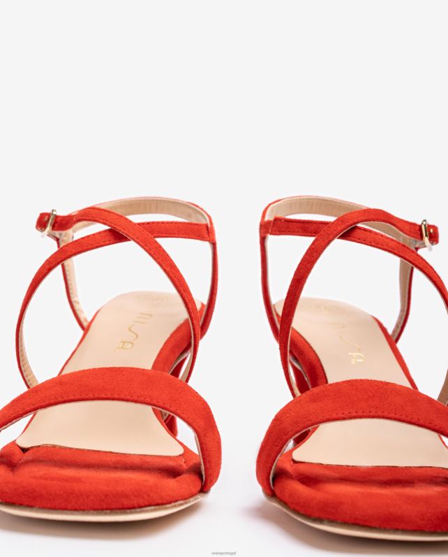 Unisa sandália dedo quadrado inteligente mulheres 6V2Z6178 gracioso