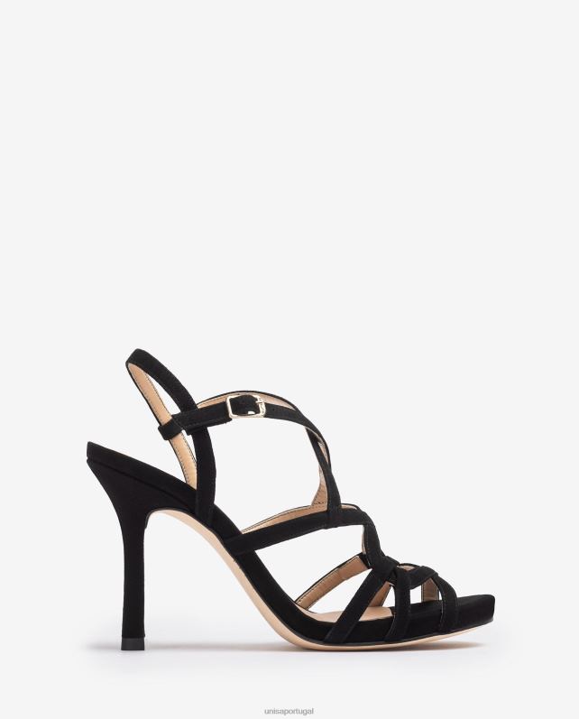 Unisa sandália salto alto mulheres 6V2Z6285 gracioso