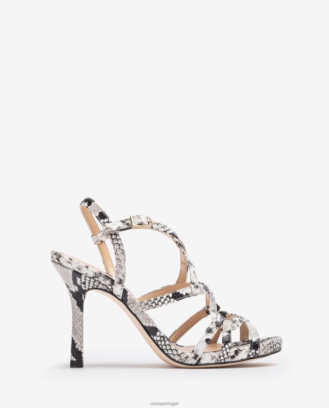 Unisa sandália salto alto mulheres 6V2Z6286 moda