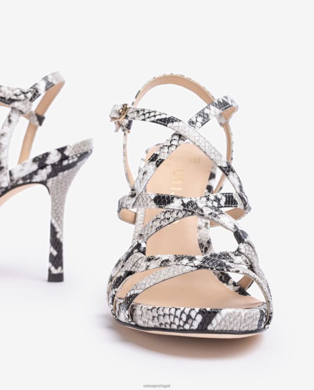 Unisa sandália salto alto mulheres 6V2Z6286 moda