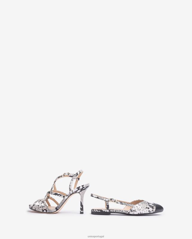 Unisa sandália salto alto mulheres 6V2Z6286 moda