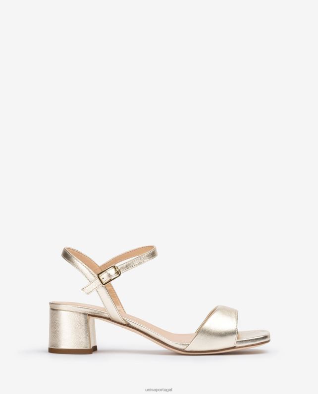 Unisa sandália salto largo mulheres 6V2Z6449 gracioso