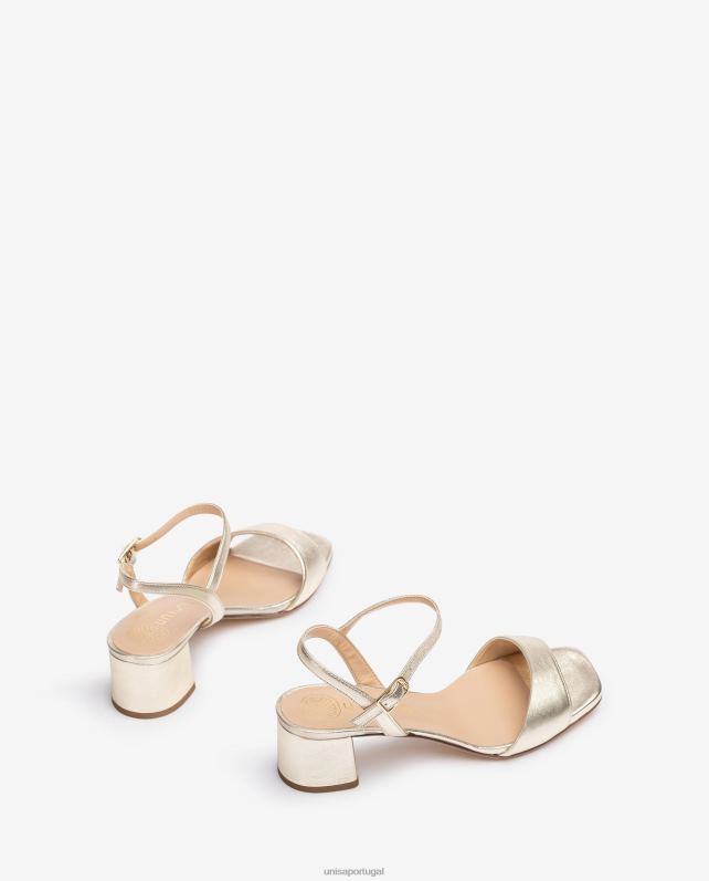 Unisa sandália salto largo mulheres 6V2Z6449 gracioso