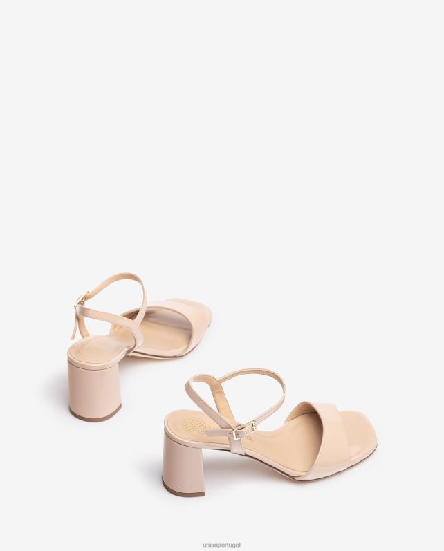 Unisa sandália sola quadrada mulheres 6V2Z6209 bege