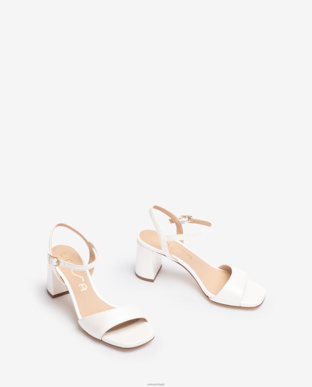 Unisa sandália sola quadrada mulheres 6V2Z6452 moda