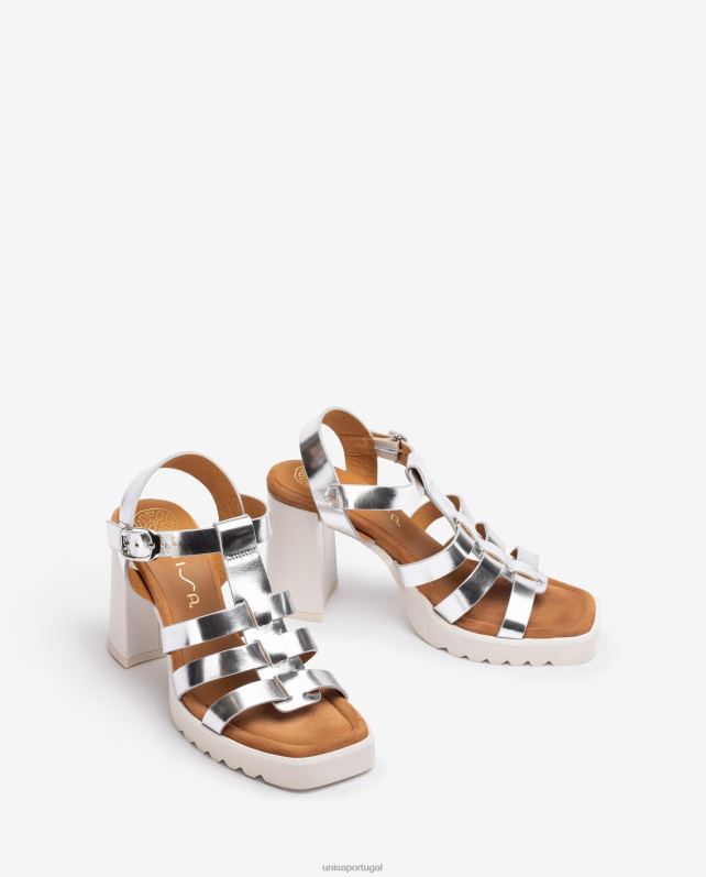 Unisa sandália super leve salto alto mulheres 6V2Z6256 gracioso