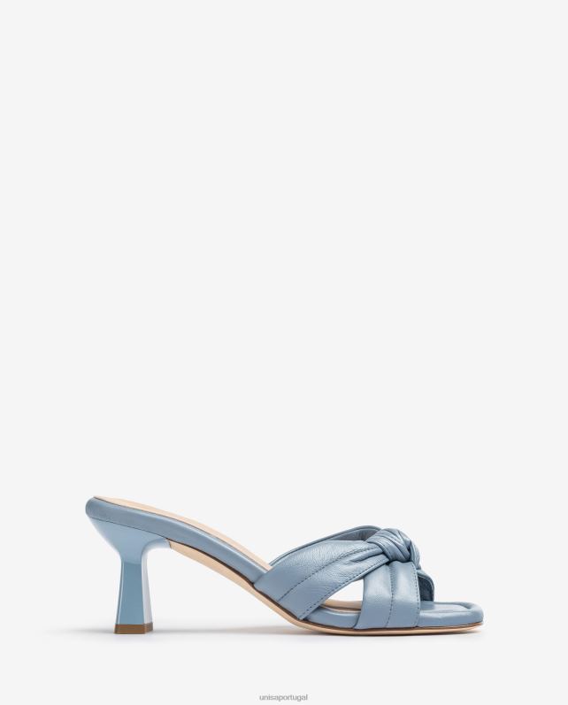 Unisa sandália tira amarrada mulheres 6V2Z6308 azul