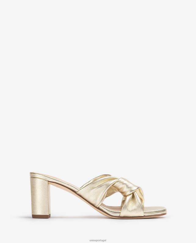 Unisa sandália tira amarrada mulheres 6V2Z6322 moda