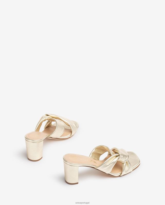 Unisa sandália tira amarrada mulheres 6V2Z6322 moda