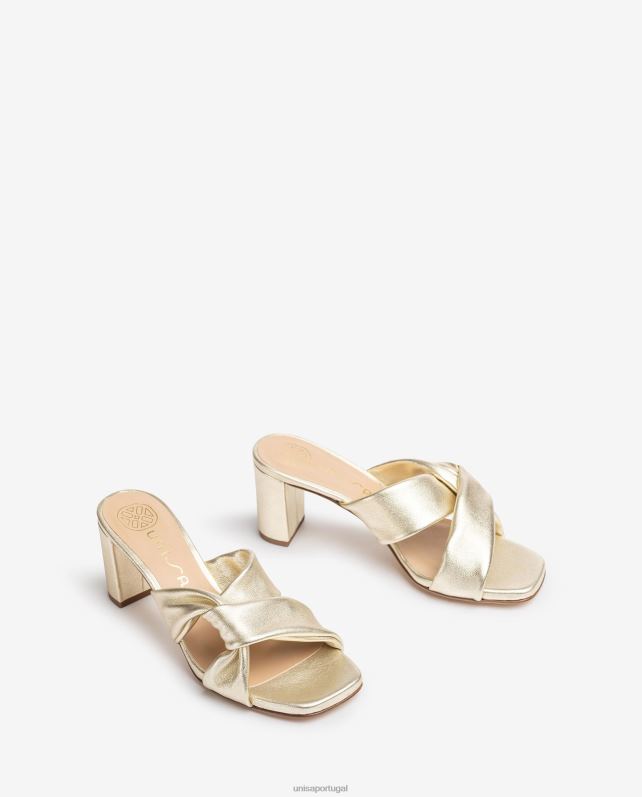 Unisa sandália tira amarrada mulheres 6V2Z6322 moda