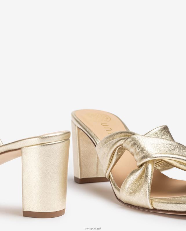 Unisa sandália tira amarrada mulheres 6V2Z6322 moda