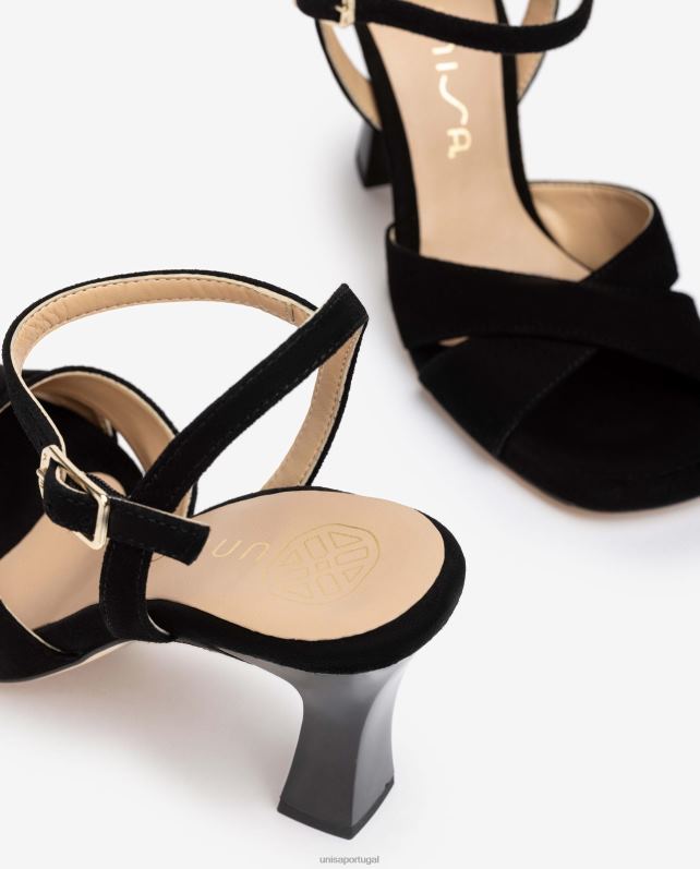 Unisa sandália tira cruzada mulheres 6V2Z6268 gracioso