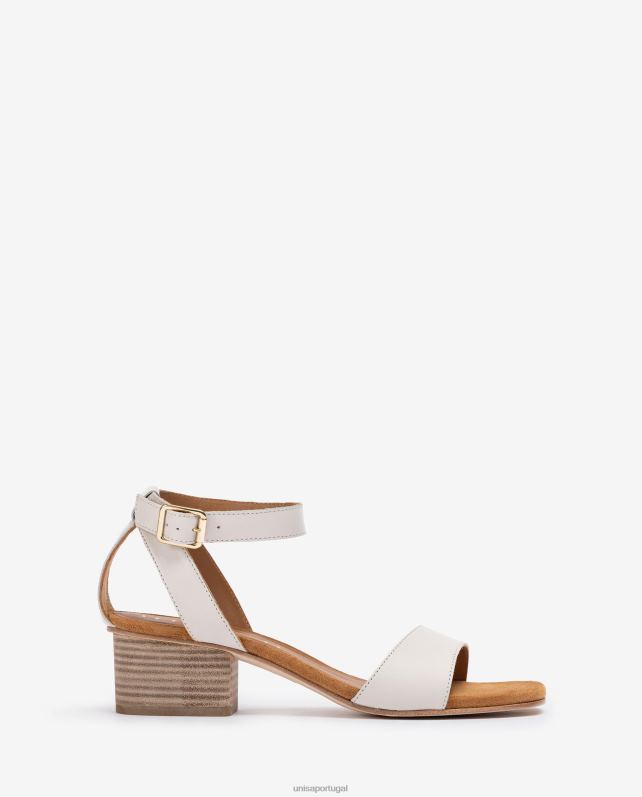 Unisa sandálias de salto largo mulheres 6V2Z6382 branco