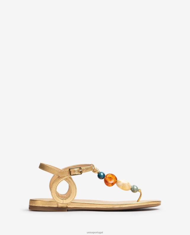 Unisa sandália biqueira com detalhe mulheres 6V2Z645 gracioso