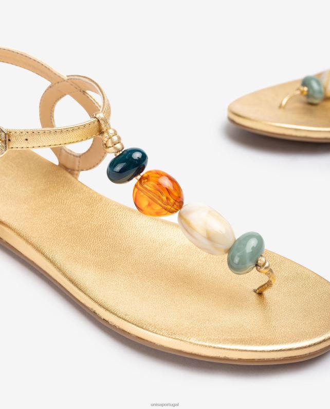 Unisa sandália biqueira com detalhe mulheres 6V2Z645 gracioso