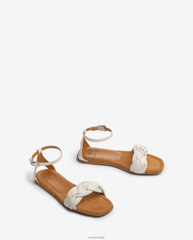 Unisa sandália com gáspea trançada mulheres 6V2Z6448 moda