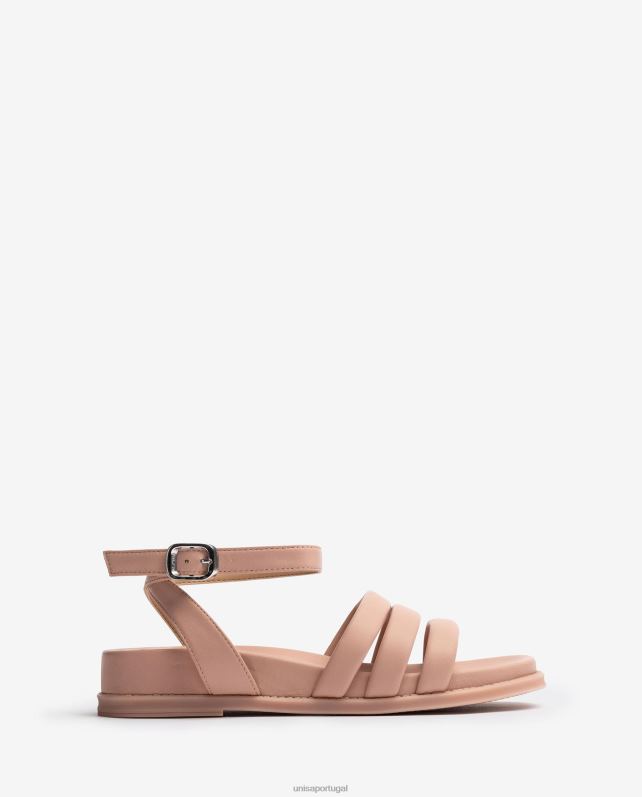 Unisa sandália com sola combinando mulheres 6V2Z6357 rosa