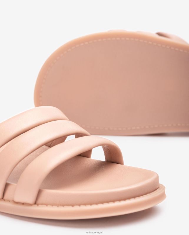 Unisa sandália com sola combinando mulheres 6V2Z6357 rosa