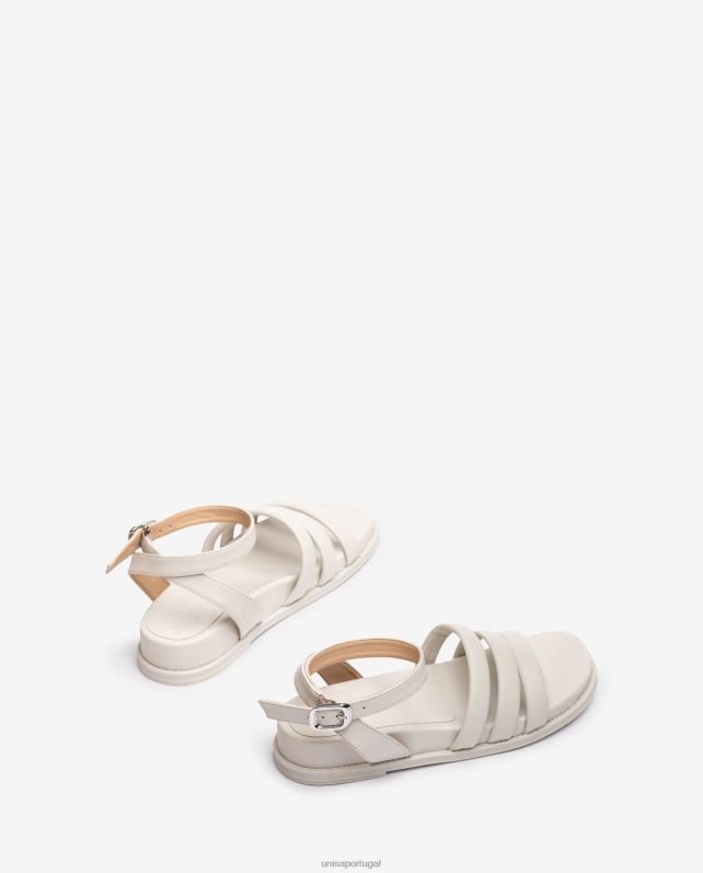 Unisa sandália com sola combinando mulheres 6V2Z6358 branco