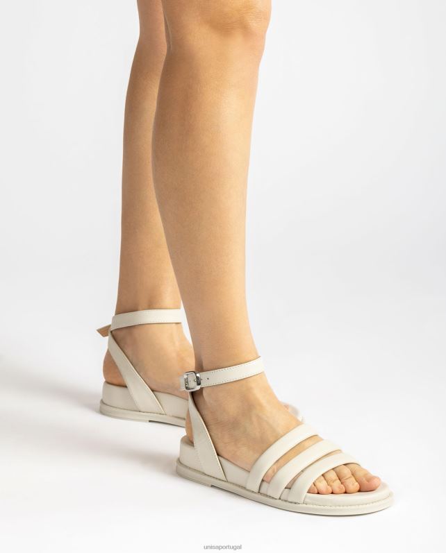 Unisa sandália com sola combinando mulheres 6V2Z6358 branco