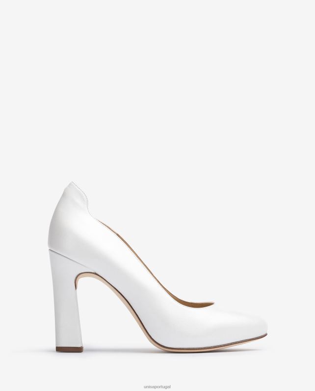 Unisa bombas de noiva de dedo redondo mulheres 6V2Z6841 moda