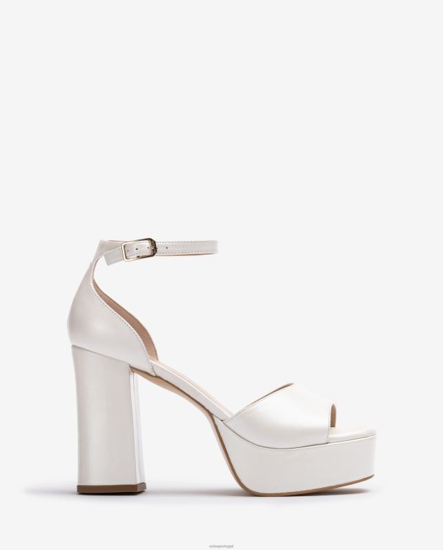 Unisa sandália de noiva bico quadrado com plataforma mulheres 6V2Z6836 gracioso