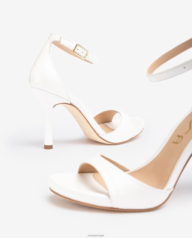 Unisa sandálias de salto alto para noiva mulheres 6V2Z6835 moda