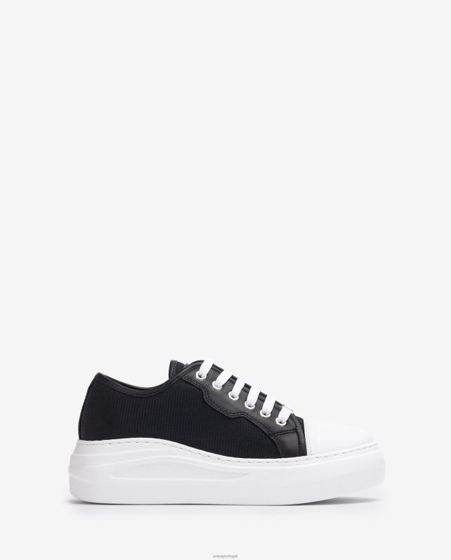 Unisa sapatilha em tecido mulheres 6V2Z6657 preto