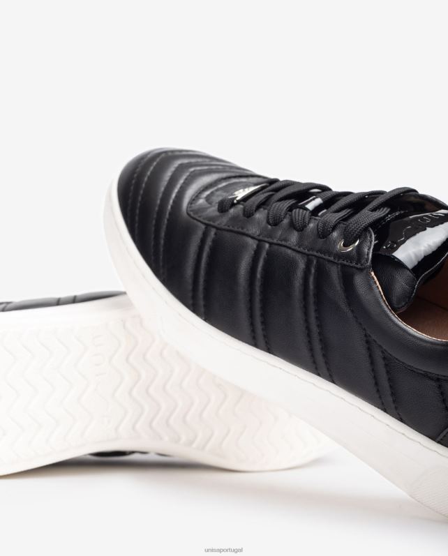 Unisa sapato esportivo com efeito acolchoado mulheres 6V2Z61241 preto