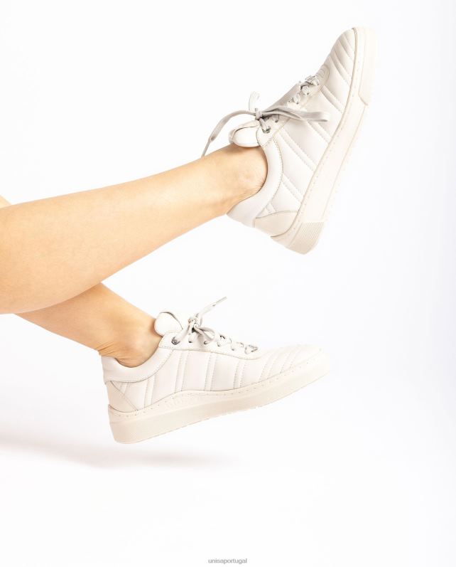 Unisa sapato esportivo com efeito acolchoado mulheres 6V2Z61243 branco