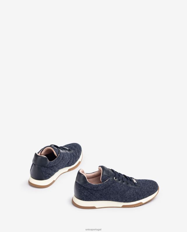 Unisa sapato esportivo ecowool mulheres 6V2Z61289 azul