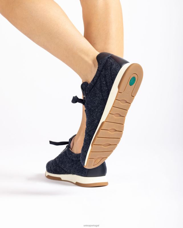 Unisa sapato esportivo ecowool mulheres 6V2Z61289 azul