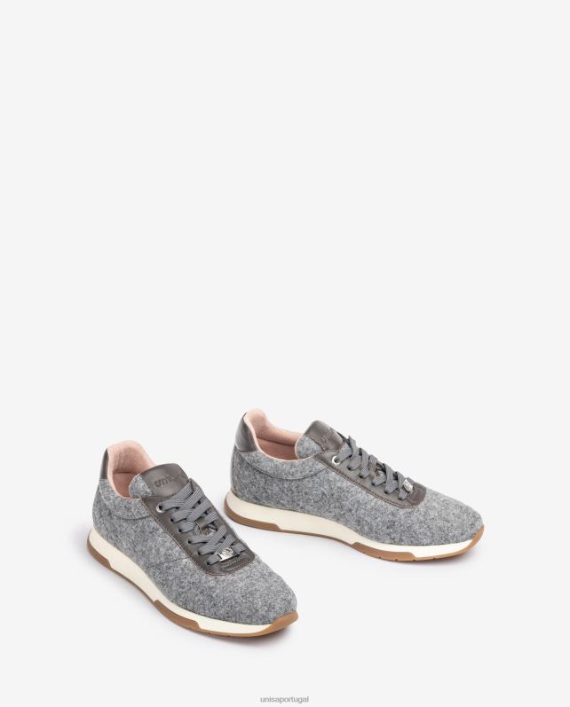 Unisa sapato esportivo ecowool mulheres 6V2Z61290 cinza