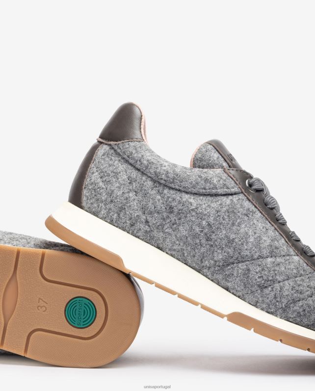 Unisa sapato esportivo ecowool mulheres 6V2Z61290 cinza