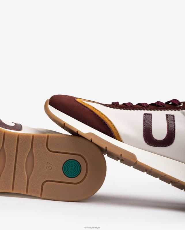 Unisa sapato esportivo supermacio contrastante mulheres 6V2Z61293 vermelho