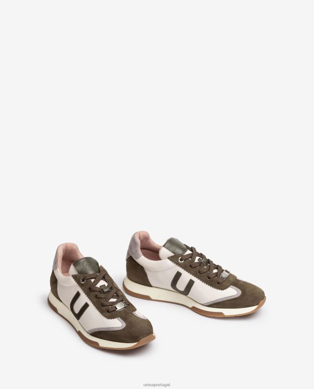 Unisa sapato esportivo supermacio contrastante mulheres 6V2Z61294 branco