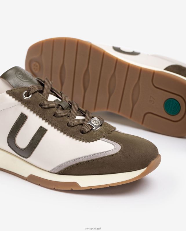 Unisa sapato esportivo supermacio contrastante mulheres 6V2Z61294 branco