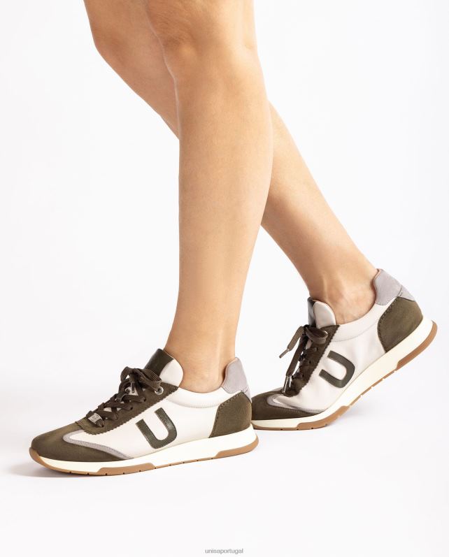 Unisa sapato esportivo supermacio contrastante mulheres 6V2Z61294 branco