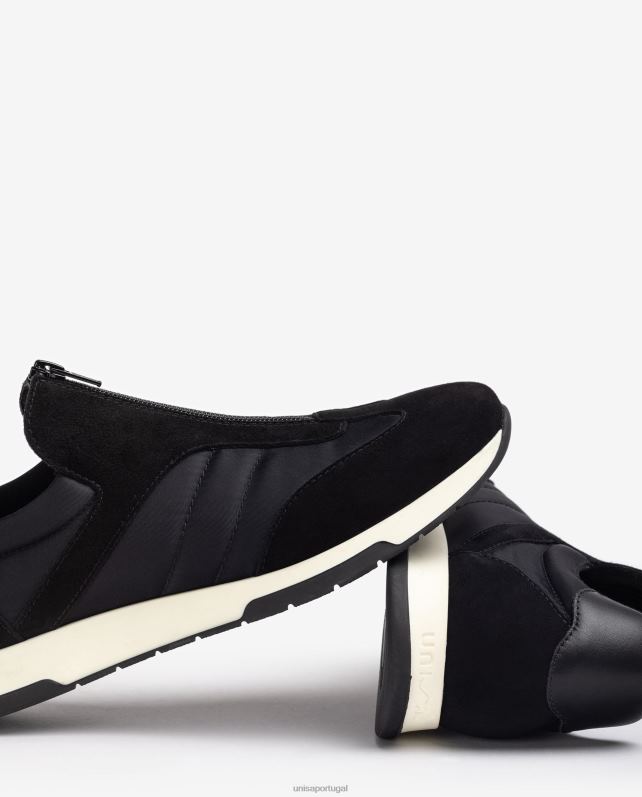 Unisa tênis camurça meia neoprene crianças 6V2Z61286 preto