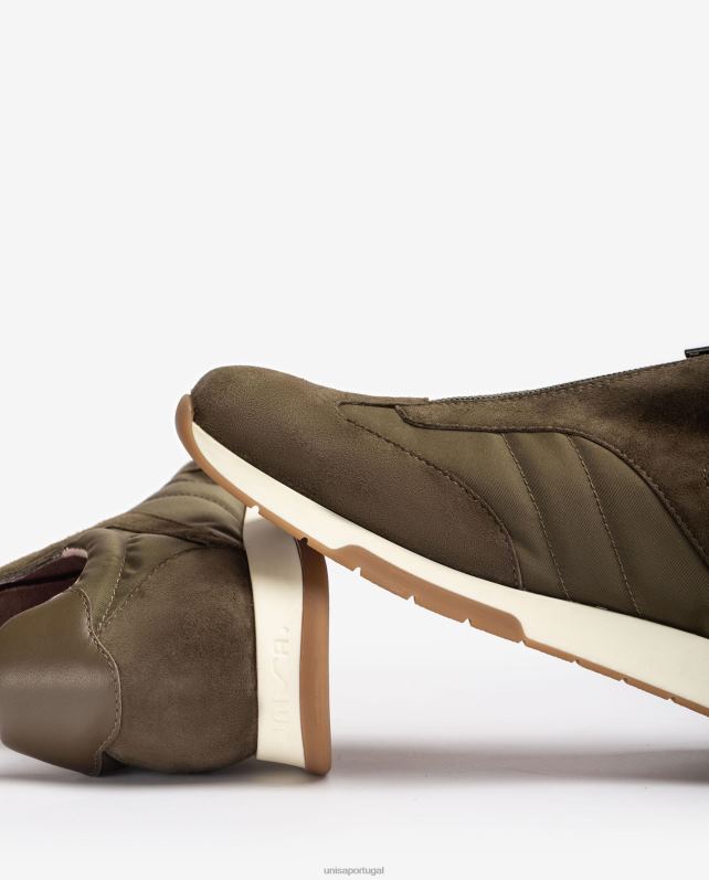 Unisa tênis camurça meia neoprene crianças 6V2Z61287 verde